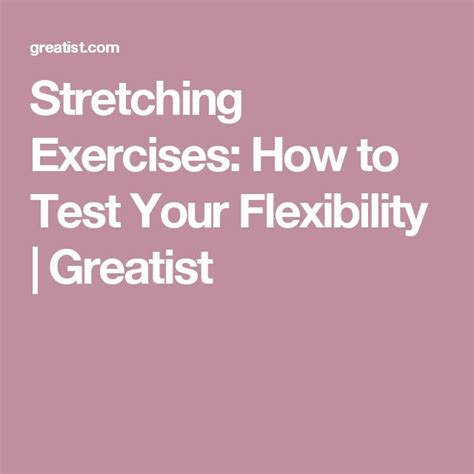 5 Universal Stretches Everyone Should Do Stretching Exercises