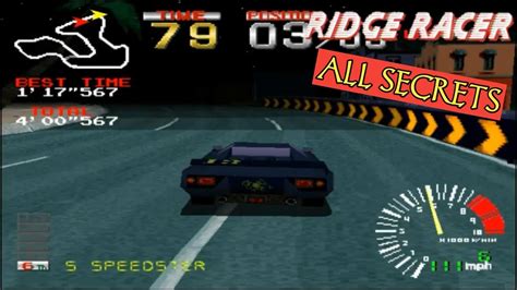 Ridge Racer Ps All Secrets Youtube