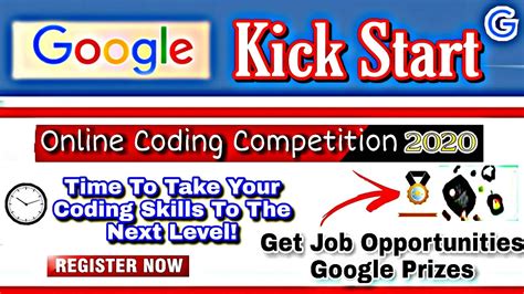 Google Kick Start Online Coding Competition 2020 Get Kick Start With