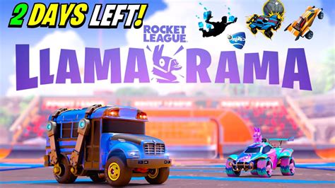 How To Claim Free Llama Rama Rocket League Rewards In Fortnite Youtube