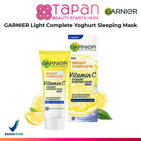 Garnier Light Complete Yoghurt Sleeping Mask Lazada Indonesia