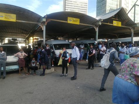 Chaos Erupts At Gqeberha Taxi Ranks Over Covid Funds Groundup