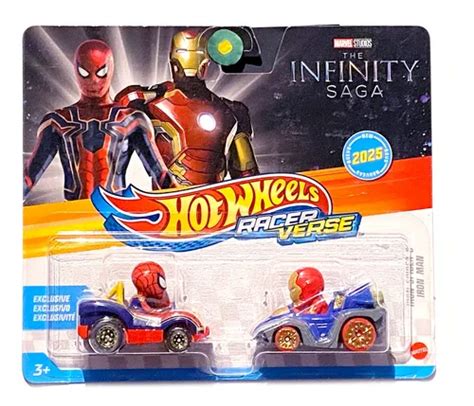 Hot Wheels Racer Verse Iron Spider Iron Man Marvel Studios Varios
