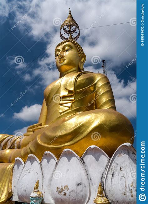 Big Buddha At Wat Tham Seua Tiger Cave Temple Stock Photo Image Of