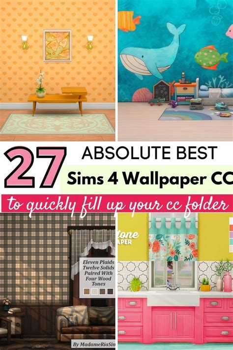 27 Absolute Best Sims 4 Wallpapers CC To Quickly Fill Up Your CC Folder