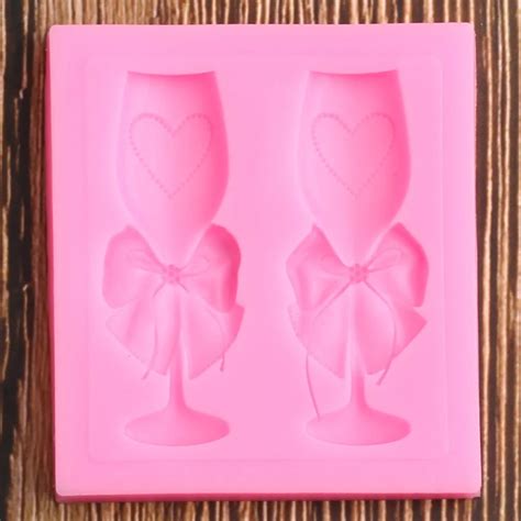 Moule 3D en Silicone pour gâteaux de mariage bordure de Cupcake