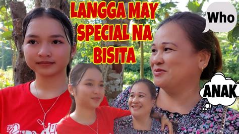 LANGGA REYCHELLE MAY DUMATING NA BISITA YouTube