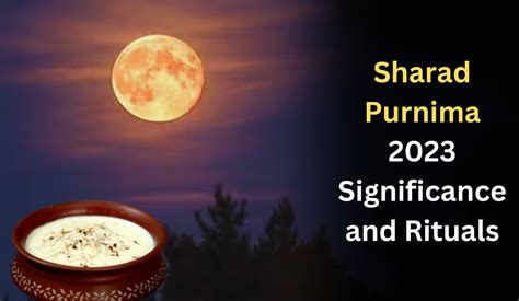 Sharad Purnima 2023 Significance And Rituals Offering Kheer To The