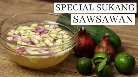 Special Sukang Masarap Sawsawan Pinoy Recipe Youtube