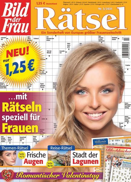 Bild der Frau Rätsel 03 2021 Download