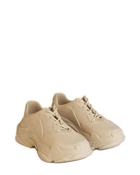 Balenciaga Triple S Sneakers In Natural For Men Lyst