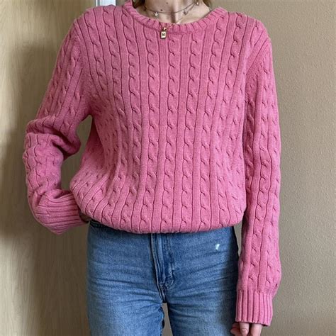 Tommy Hilfiger Cable Knit Sweater Depop