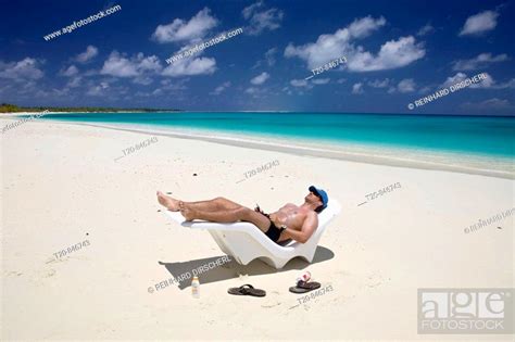 Tourist At Bikini Beach Marshall Islands Bikini Atoll Micronesia
