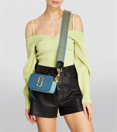 Marc Jacobs Blue The Marc Jacobs Snapshot Cross Body Bag Harrods Uk