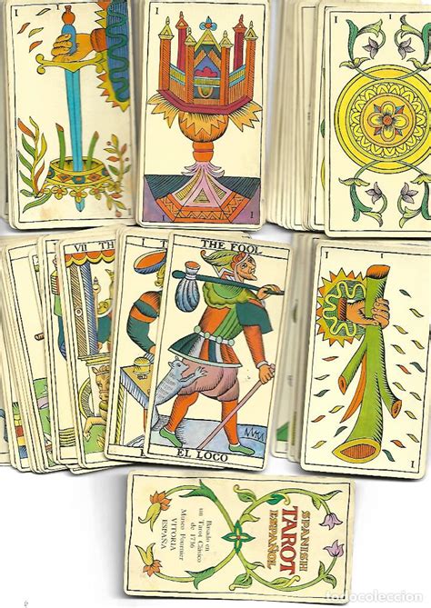 Baraja De Tarot Espa Ol Algo Usada Pero Buen Es Acquista Mazzi Di