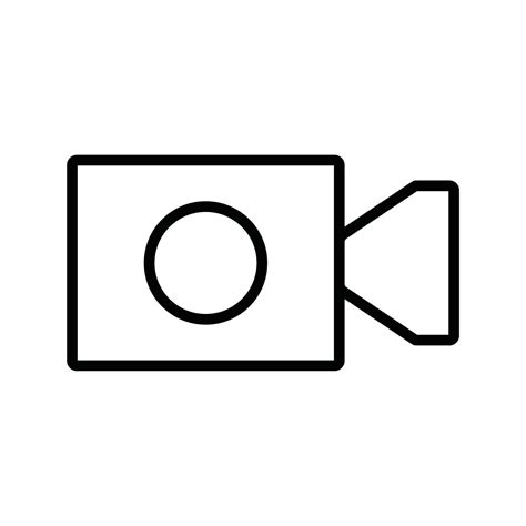 Video Camera Icon 22723685 Vector Art At Vecteezy