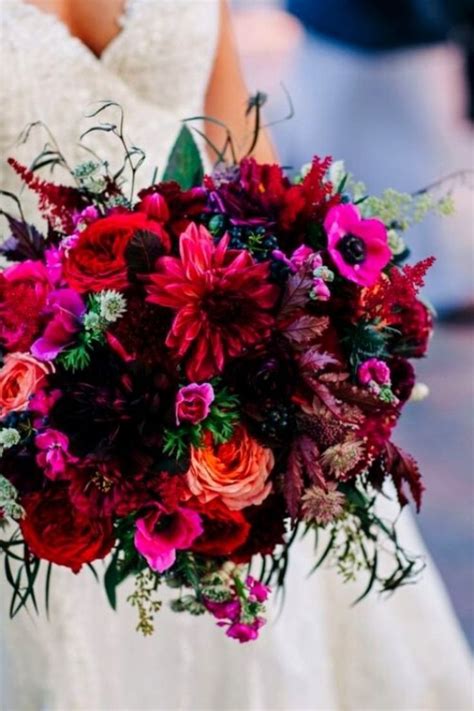 JEWEL TONED WEDDING INSPIRATIONS Ramos Para Boda Ramo De Boda