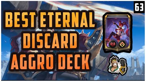 Playing The Best Aggro Deck In Eternal Jinx Draven Discard YouTube