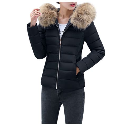 Entyinea Womens Oversized Puffer Jacket Hooded Packable Ultra Light