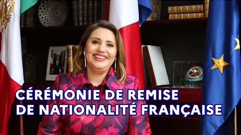 Retour Sur Image C R Monie De Remise De Nationalit Fran Aise Youtube