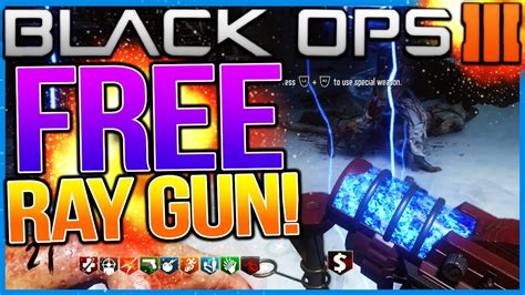 BLACK OPS 3 HOW TO GET THE RAY GUN FOR FREE IN ZOMBIES BO3 FREE