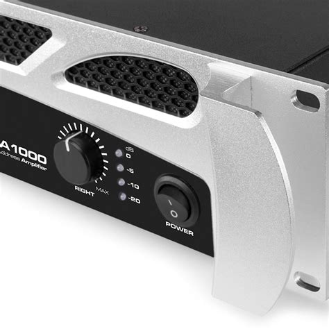 Vonyx VPA1000 PA Amplifier 2x 500W Media Player With Bluetooth