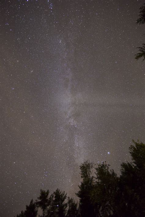 Banco De Imagens C U Noite Estrela Via L Ctea Cosmos Atmosfera