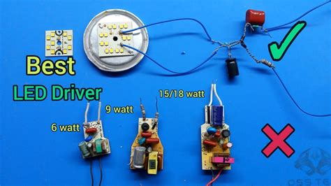 How To Repair LED Bulb Fix LED Bulb LED Bulb Blinking Problem