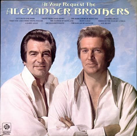 The Alexander Brothers At Your Request The Alexander Brothers Uk Vinyl