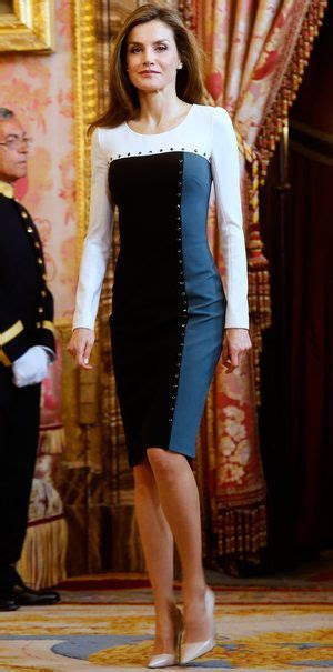 How To Dress Edgy Chic Fashion Queen Letizia Dress