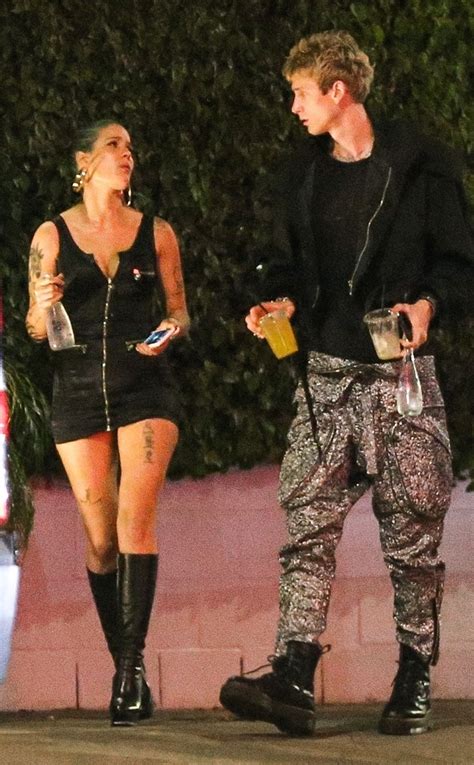 Halsey Spotted With Machine Gun Kelly Before G Eazy Split