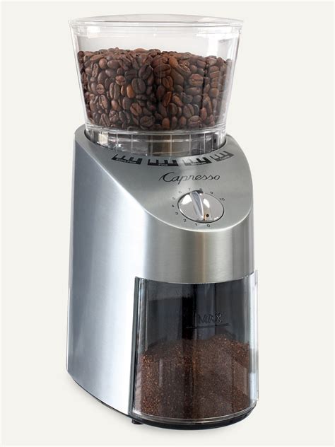 Capresso Infinity Conical Burr Grinder Review – BeanPick