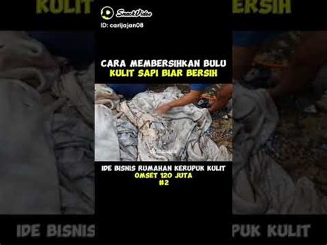 Tontonan Yg Bermanpa At Cara Pembuatan Krupuk Kulit Yg Lezat Youtube