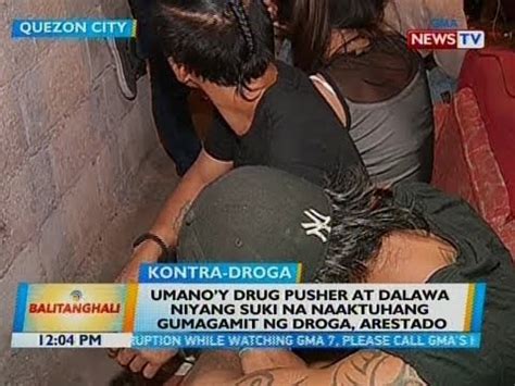 BT Umano Y Drug Pusher At Dalawa Niyang Suki Na Naaktuhang Gumagamit