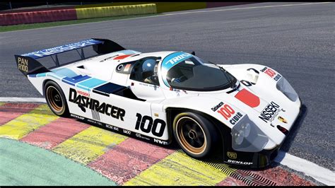 Porsche 962 C Short Tail Spa World Record 2 07 090 Assetto Corsa Youtube