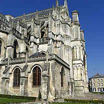 Ruines Abbaye St Bertin St Omer Statues Eglise Abbaye Saint