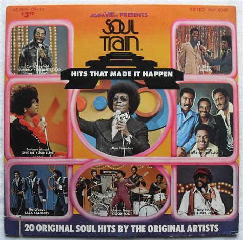 1973 Soul Train Compilation 1970s Soul Randb Album Record Co Flickr