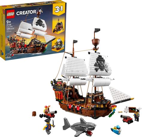 LEGO Creator 3in1 Pirate Ship 31109 6288740 - Best Buy