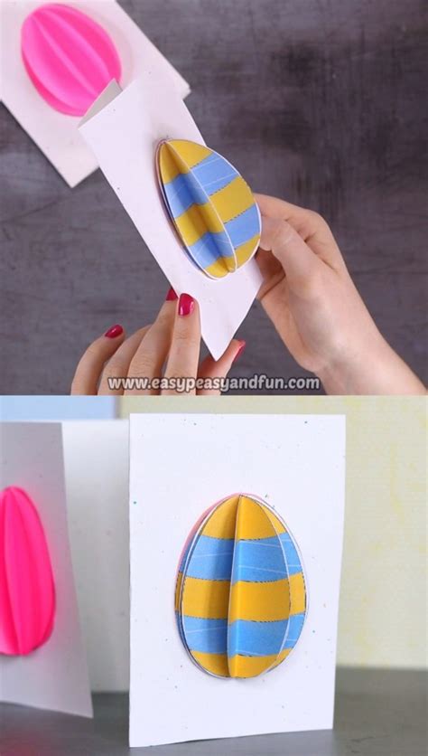 Easter Easter Cards Handmade Egg Card Diy Easter Cards