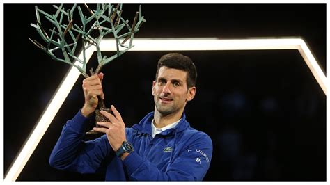 Masters 1000 París 2021 Novak Djokovic Aumenta Sus Récords Sexto Título En Bercy Y Líder En El