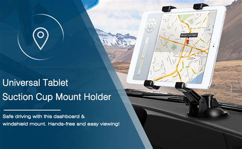 EEEKit Car Tablet Mount Holder 360 Degrees Rotation Tablet Car Mount