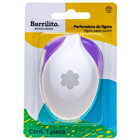 PERFORADORA FIGURA MEDIANA FLOR 15 8MM BARRILITO PF024M La Cadena