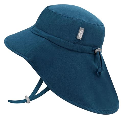 Kids Water Repellent Adventure Hats Deep Teal Jan And Jul