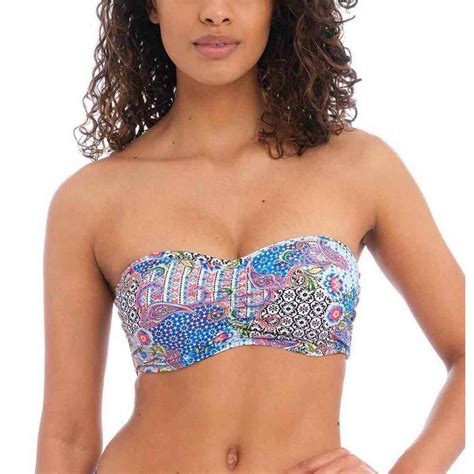 Haut De Maillot De Bain Bandeau Armatures Multicolore Freya Maillots