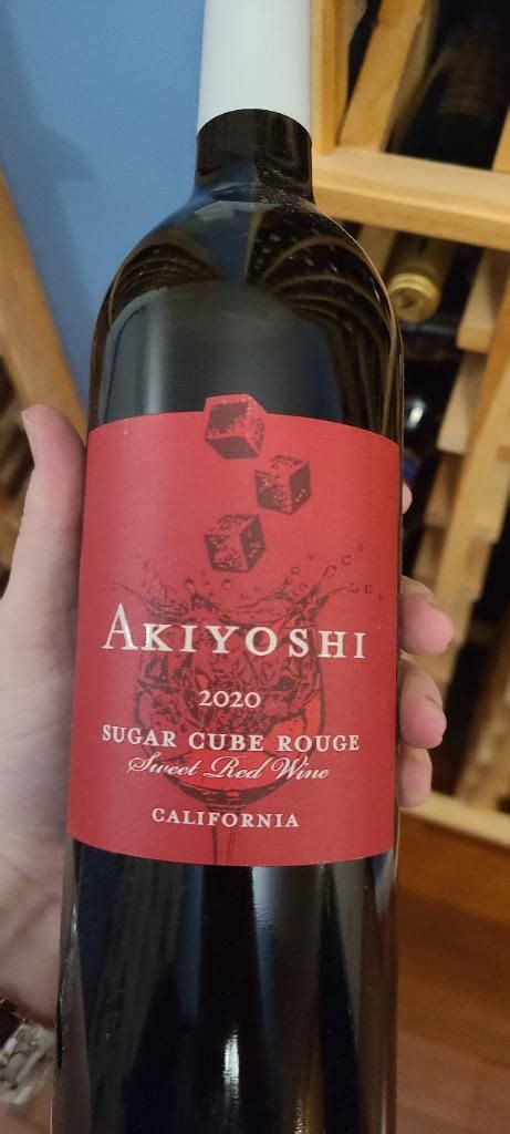 David Akiyoshi Sugar Cube Rouge Usa California Cellartracker