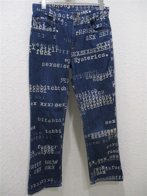 HYSTERICS ヒステリックス HYSTERIC GLAMOUR ヒステリックグラマー タイプライター FUCK SEX メッセージロゴ