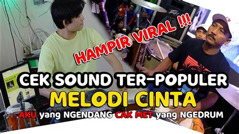 Melodi Cinta Instrumental Cover Koplo Cek Sound Sepanjang Masa