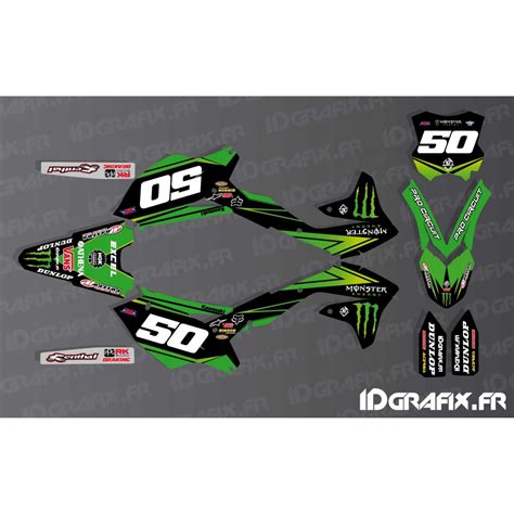 Kit déco US Ama Pro Circuit series pour Kawasaki KX KXF Idgrafix