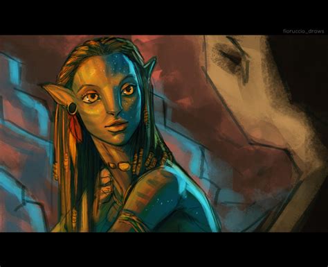 Neytiri - Avatar - study No 4 by fioruccio-draws on DeviantArt