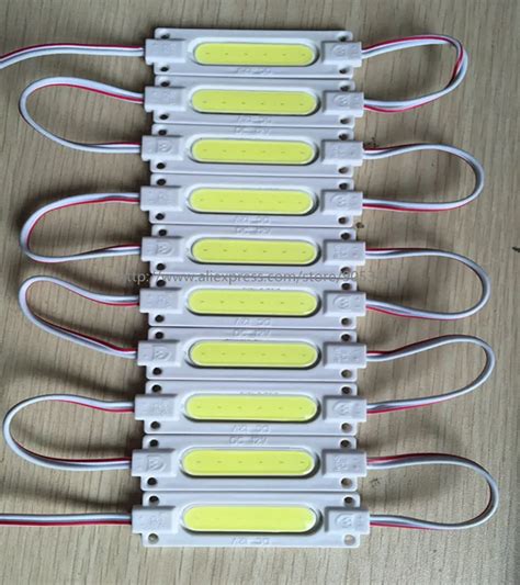 20pcs Lot COB Injection Led Module Waterproof DC12V 2w Cob Led Modul